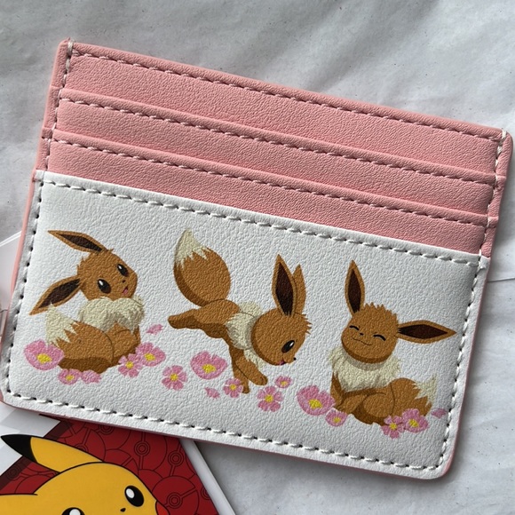 Pokemon Accessories - Loungefly Pokemon Eevee Sakura cardholder